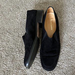 Ralph Lauren 8 B sydney black suede